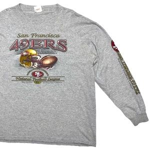 90's NFL San Francisco 49ers Long-Sleeve T-Shirt